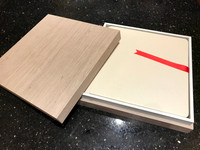Album in open case