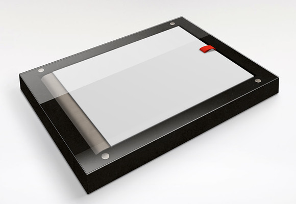 Sample Grey album with Black case Red Ribbon